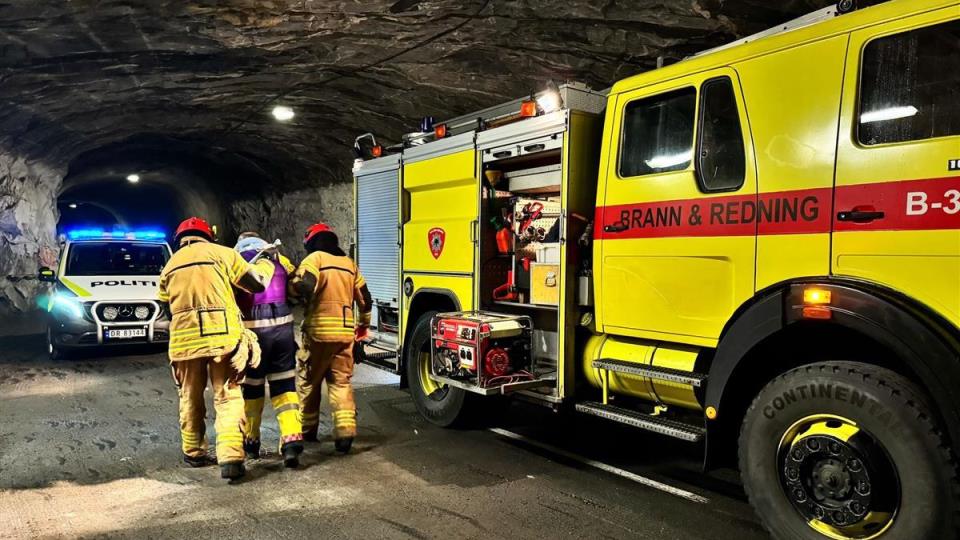 Lenke til artikkel: Stenger Tosentunnelen for øvelse